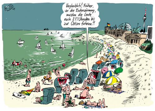Stuttmann-Karikatur Erderwärmung
