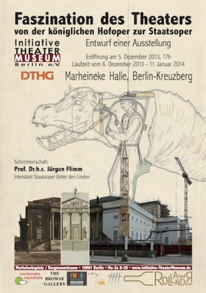 Poster Ausstellung Faszination des Theaters - von der königlichen Hofoper zur Staatsoper