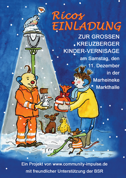 POster 'Winterdienst' Kinderausstellung